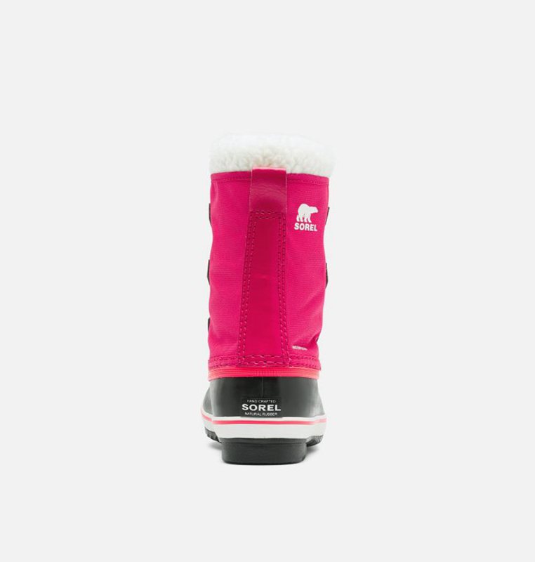 Sorel Barn Vinterkängor Rosa/Svarta - Youth Yoot Pac™ Nylon - KES-420389